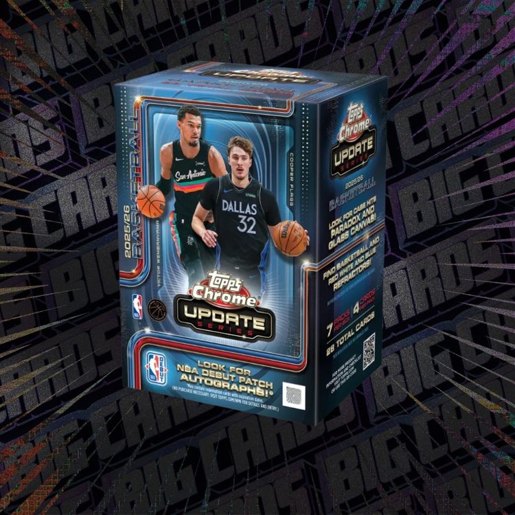 2025-26 Topps Chrome Updates Basketball – Value Box